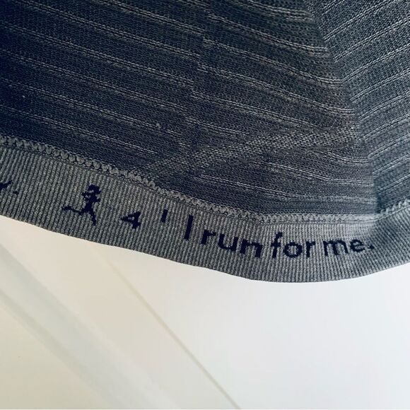 Lululemon Run: Swiftly Tech High-Neck Racerback Tank Top - Stripe Slate Size 4-6 - Picture 16 of 16